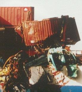 Поврежденные контейнеры