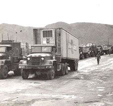 Первые контейнеры, использованные за рубежом